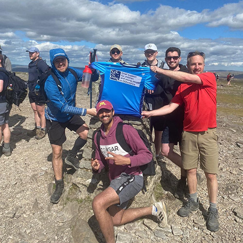 SeeSaw fundraisers after a trek