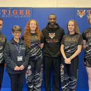 Members of Tiger Martial Arts