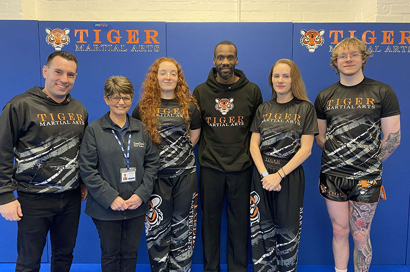 Members of Tiger Martial Arts