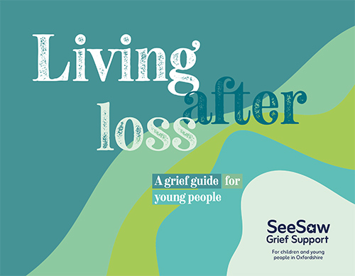 Living after loss booklet cover